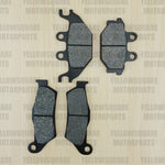 Front and Rear Brake Pads Set: Yamaha YZF-R125 YZF-R 125 (2008-2013)