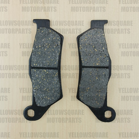 Front Brake Pads: Yamaha YBA125 YBA 125 (2005-2006)