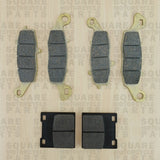 Front and Rear Brake Pads Set Suzuki GSX600 GSX 600 (1998-2004)