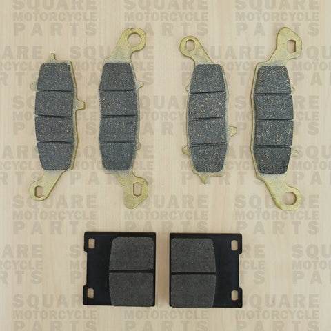 Front and Rear Brake Pads Set: Suzuki GSX600 GSX 600 (1998-2004)
