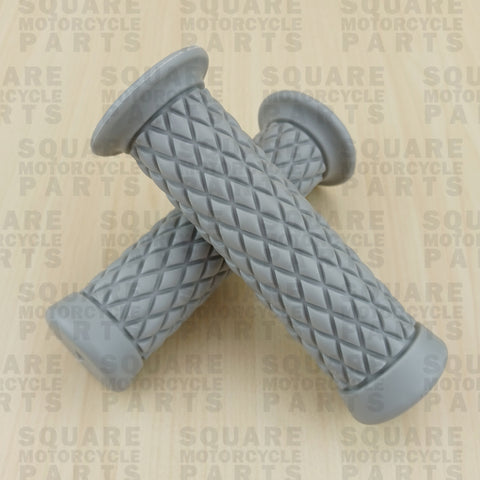 Cafe Racer / Scrambler Handlebar Grips 22mm 7/8" - GREY