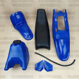 Plastics Set Yamaha PW50 PW 50 - BLUE